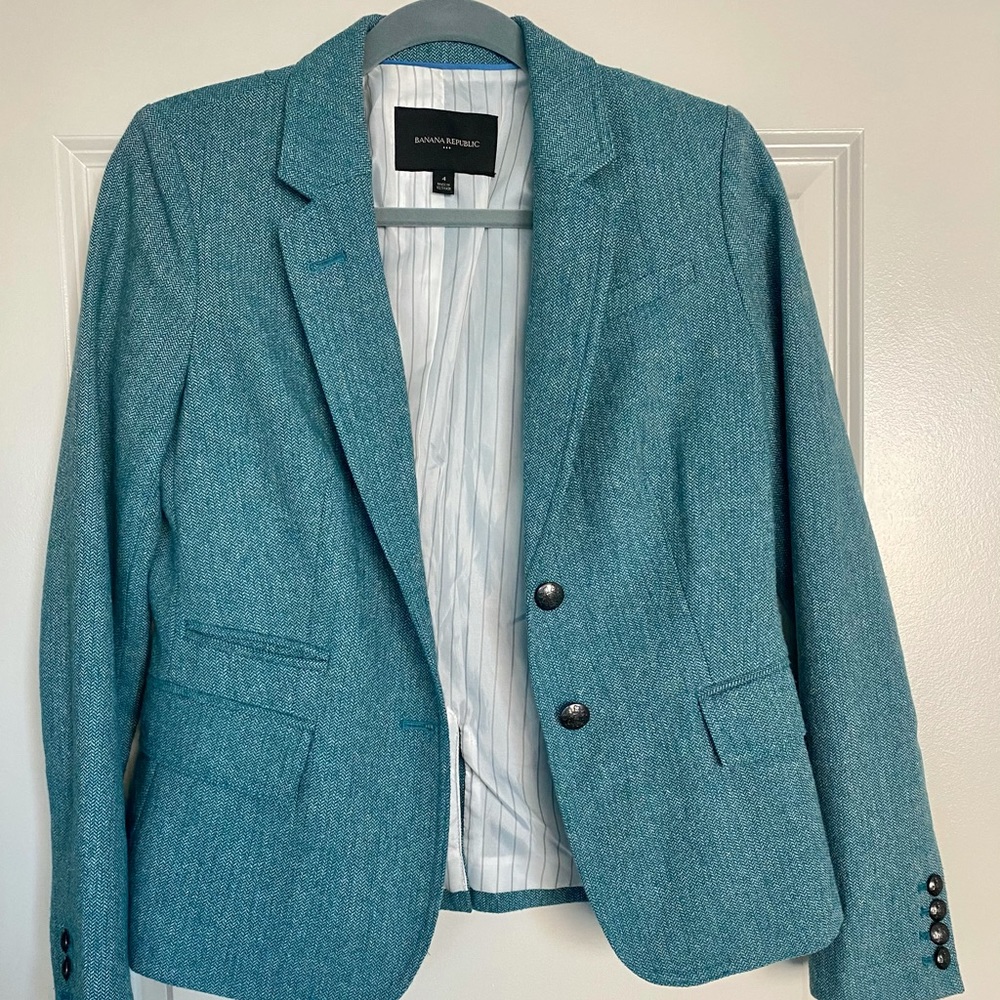 Teal Blazer